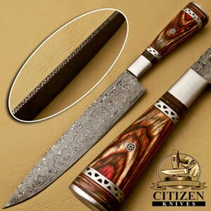 DAMASCUS STEEL CHEF KNIFE