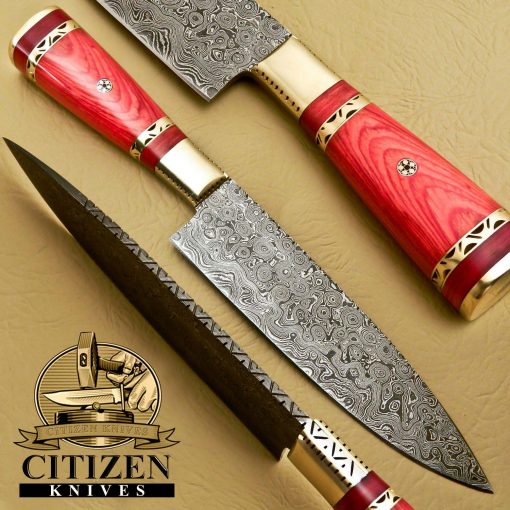 DAMASCUS STEEL CHEF KNIFE