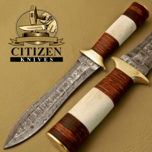 DAMASCUS STEEL DAGGER KNIVES