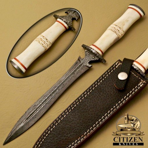 DAMASCUS STEEL DAGGER KNIVES