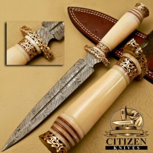 DAMASCUS STEEL DAGGER KNIVES