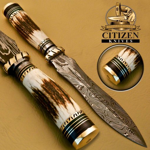 DAMASCUS STEEL DAGGER KNIVES