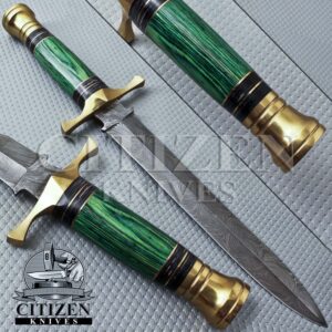 DAMASCUS STEEL DAGGER KNIFE