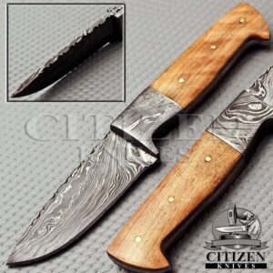 DAMASCUS STEEL SKINNER KNIFE