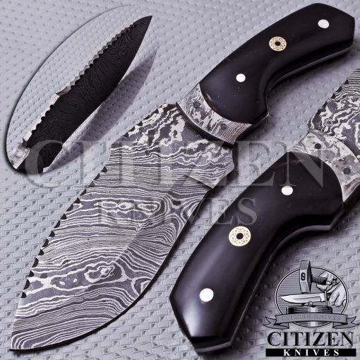 DAMASCUS STEEL SKINNER KNIFE