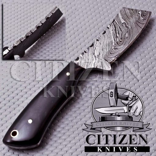 DAMASCUS STEEL SKINNER KNIFE