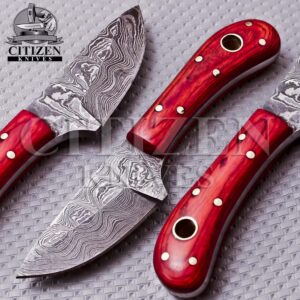 DAMASCUS STEEL SKINNER KNIFE