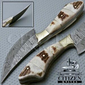 DAMASCUS STEEL SKINNER KNIFE