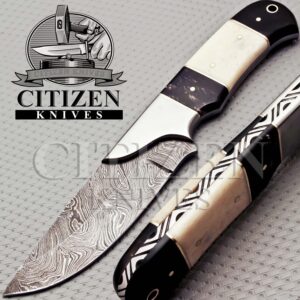 DAMASCUS STEEL SKINNER KNIFE