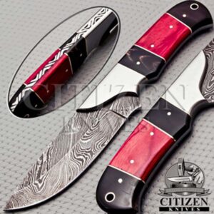 DAMASCUS STEEL SKINNER KNIFE