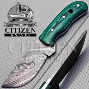 DAMASCUS STEEL SKINNER KNIFE