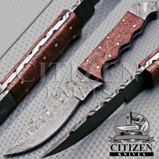 DAMASCUS STEEL SKINNER KNIFE