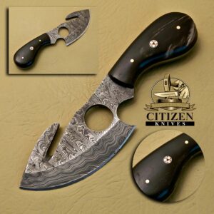 DAMASCUS STEEL SKINNER KNIVES