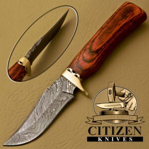 DAMASCUS STEEL SKINNER KNIVES