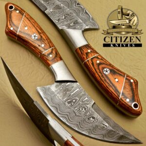 DAMASCUS STEEL SKINNER KNIVES