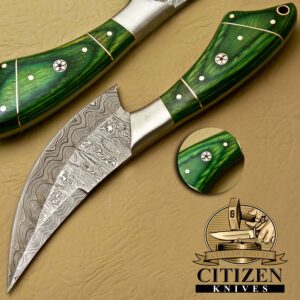 DAMASCUS STEEL SKINNER KNIVES