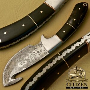 DAMASCUS STEEL SKINNER KNIVES