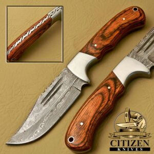 DAMASCUS STEEL SKINNER KNIVES