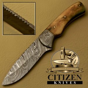 DAMASCUS STEEL SKINNER KNIVES