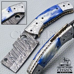 Damascus Steel Folding knife