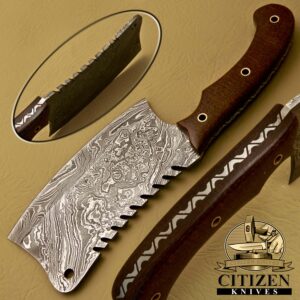 DAMASCUS STEEL CHOPPER KNIFE