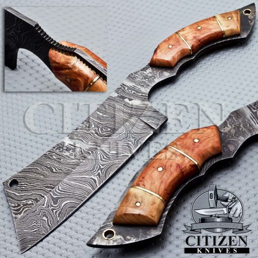 DAMASCUS STEEL CHOPPER KNIFE