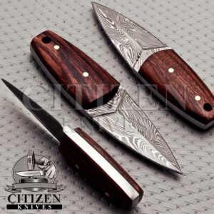 DAMASCUS STEEL MINIATURE KNIFE