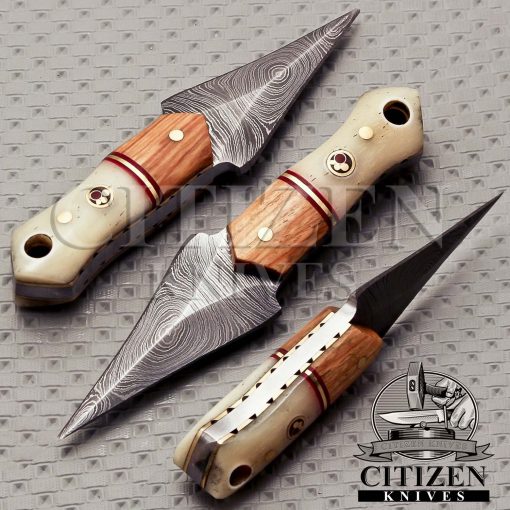 DAMASCUS STEEL MINIATURE KNIFE