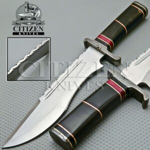 J-2 STEEL HUNTING BOWIE KNIFE