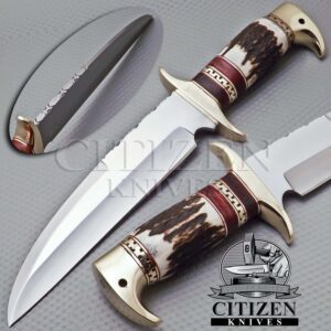 J-2 STEEL HUNTING BOWIE KNIFE