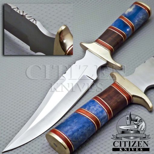 J-2 STEEL HUNTING BOWIE KNIFE