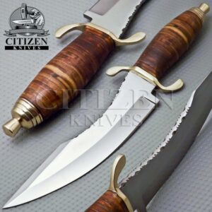 J-2 STEEL HUNTING BOWIE KNIFE