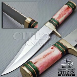 J-2 STEEL HUNTING BOWIE KNIFE