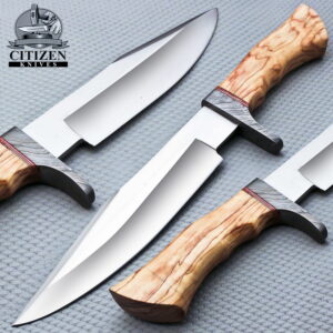 J-2 STEEL FORGED HUNTING BOWIE KNIFE