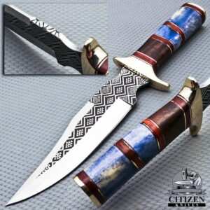 J-2 STEEL FORGED HUNTING BOWIE KNIFE