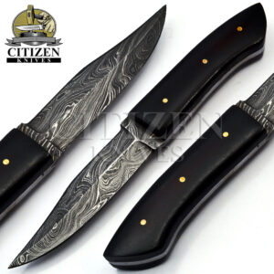 Damascus Steel Hunting Skinner Knife