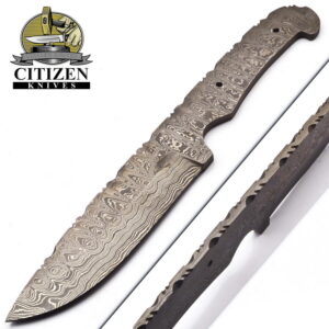 Custom Hand Made Damascus Steel Forged Blank Blade For Making Knife