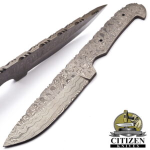 Custom Hand Made Damascus Steel Forged Blank Blade For Making Knife