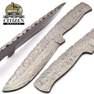 Custom Hand Made Damascus Steel Forged Blank Blade For Making Knife