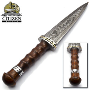 Damascus Steel Dagger Knives - CTD-2