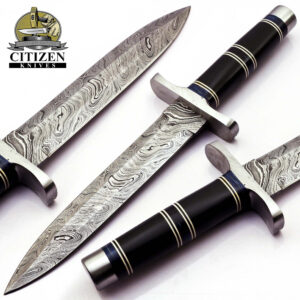 Damascus Steel Dagger Knife - CTD-4