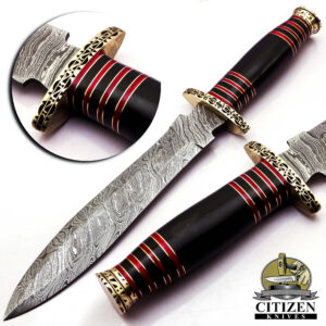 Damascus Steel Dagger Knife - CTD-5