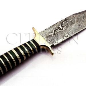 product-grid-gallery-item Damascus Steel Bowie Knife - CTB-1